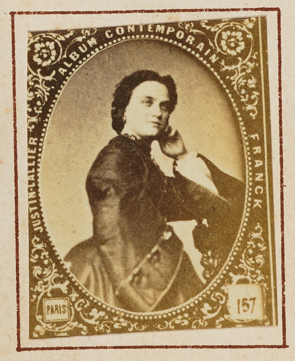 Marie Saxe autorstwa Franck (François Marie Louis Alexandre Gobinet de Villecholles)