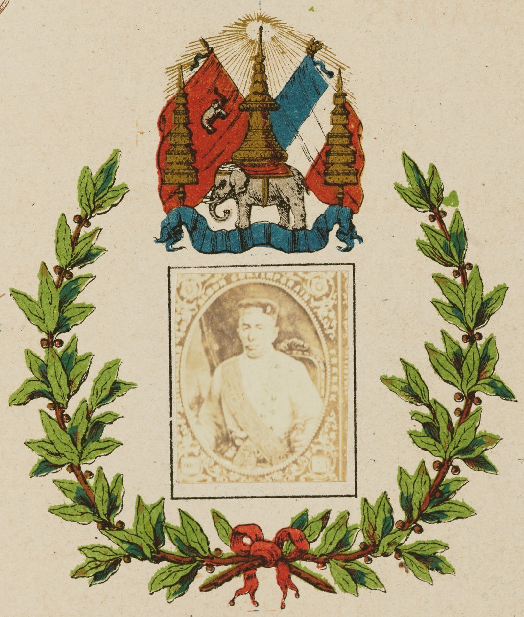 Mongkut autorstwa Franck (François Marie Louis Alexandre Gobinet de Villecholles)