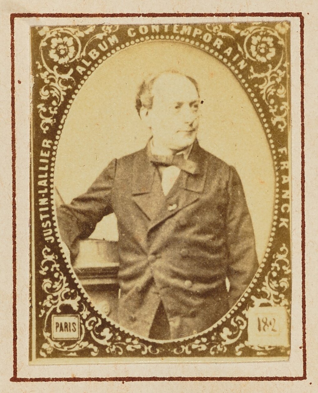 Theodore de Banville autorstwa Franck (François Marie Louis Alexandre Gobinet de Villecholles)