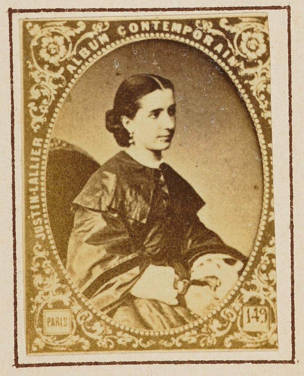 Victoria Lafontaine autorstwa Franck (François Marie Louis Alexandre Gobinet de Villecholles)