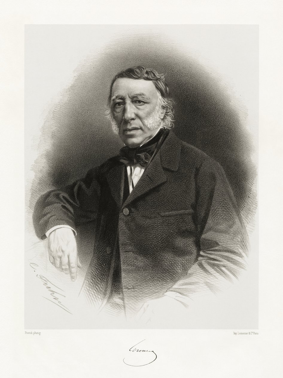 Louis Marie de la Haye, wikariusz de Cormenin, 1865-66 autorstwa Franck