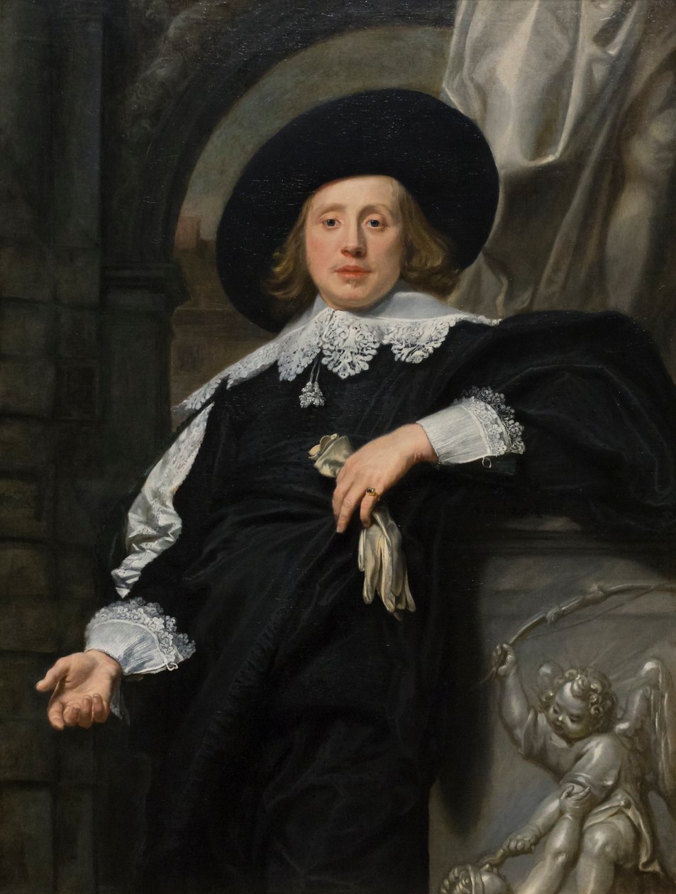 Portret mężczyzny autorstwa Franco Flemish School