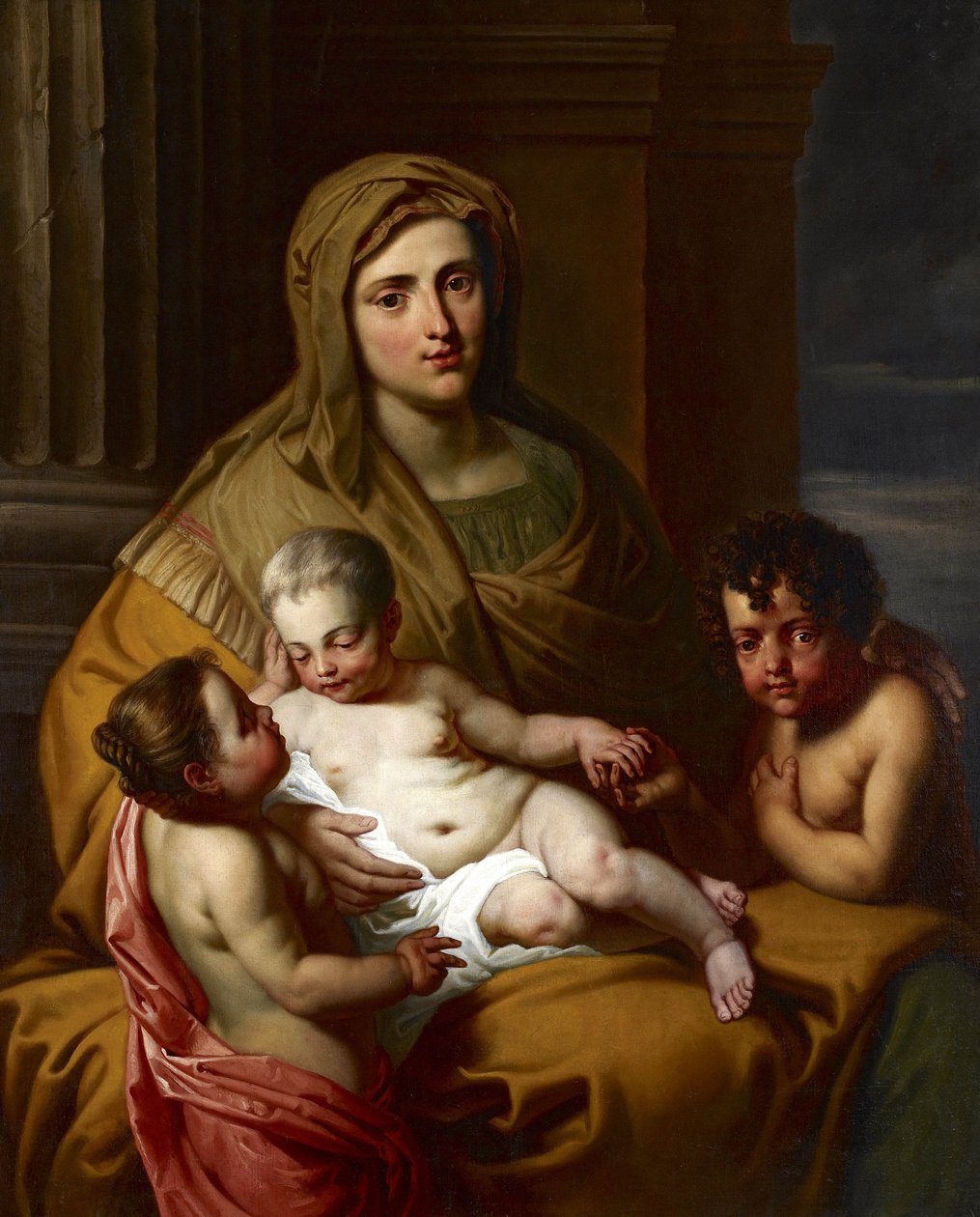 Dobroczynność, koniec XVII wieku autorstwa Franco Flemish School