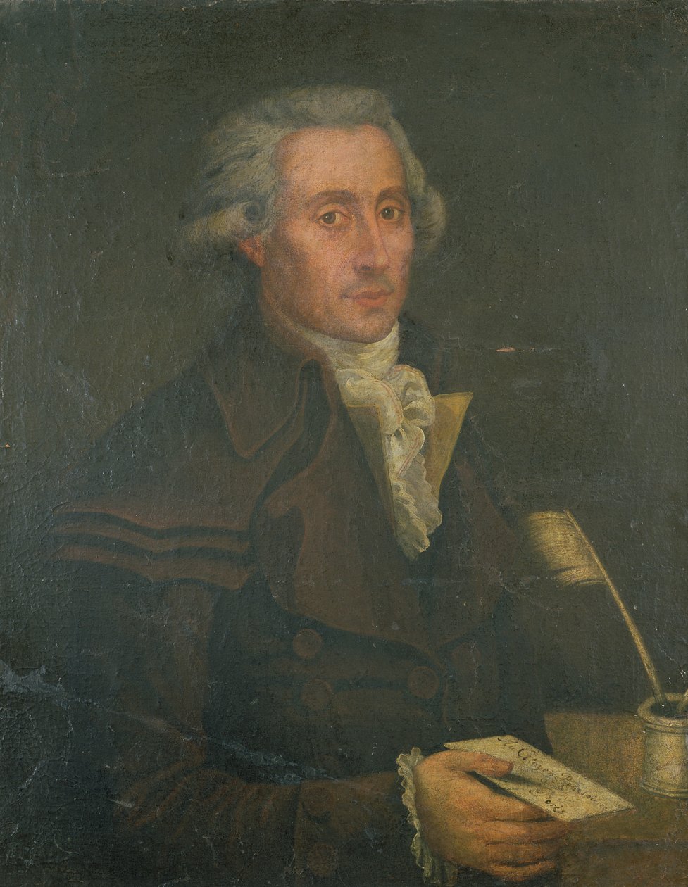 Georges Couthon (1755-94) autorstwa Francois Bonneville