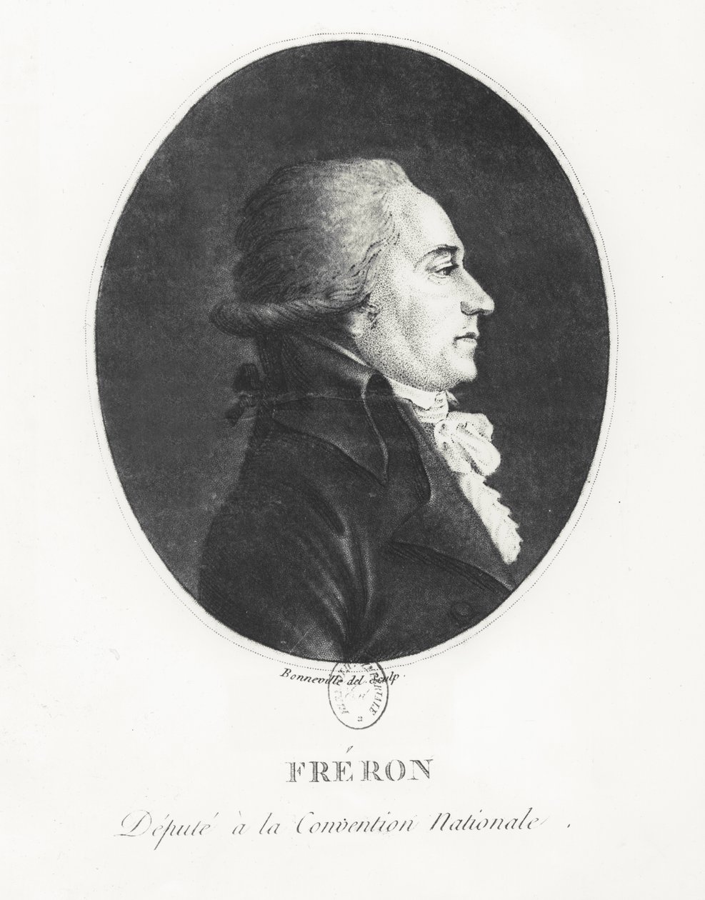 Louis-Marie Stanislas Fréron autorstwa Francois Bonneville