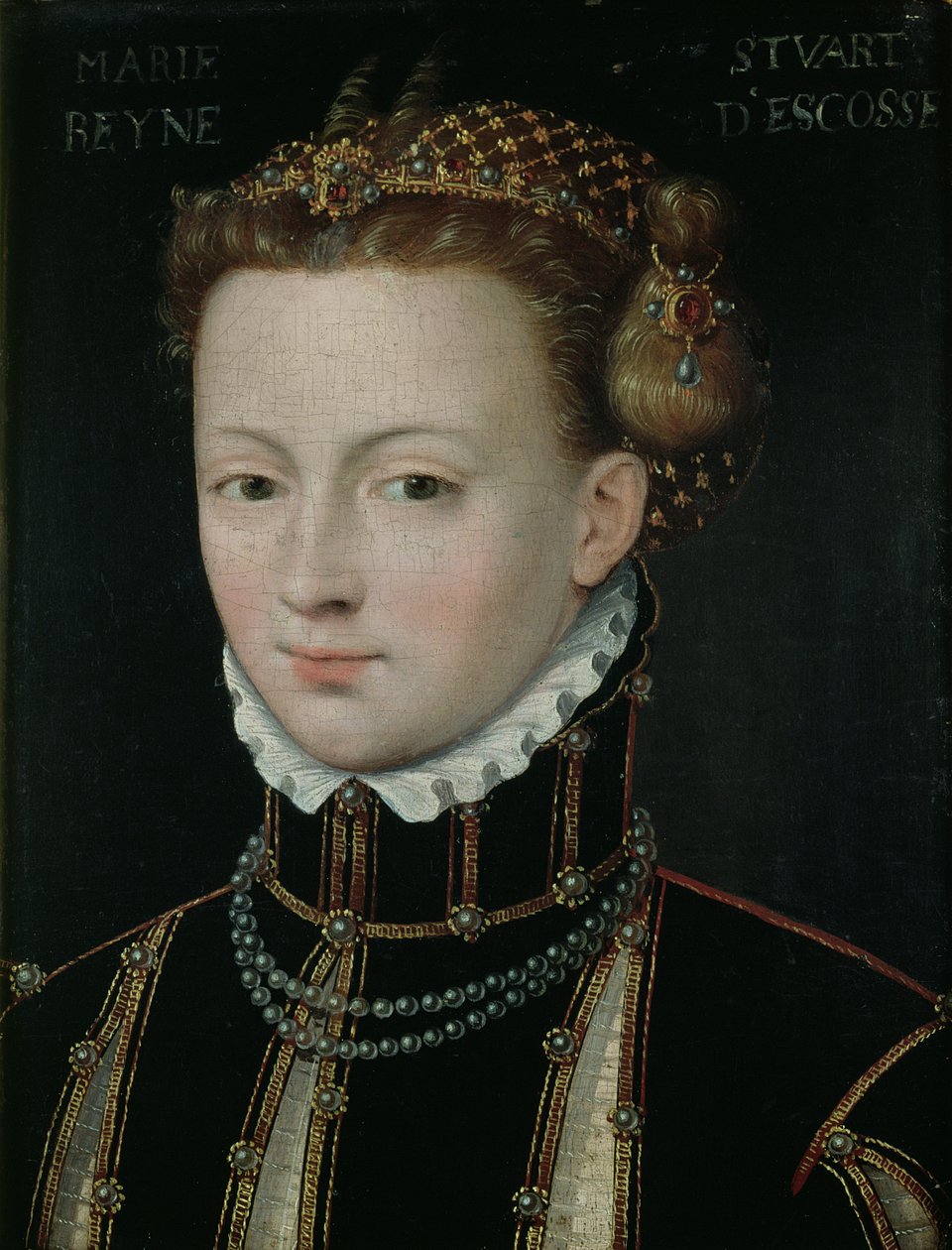 Maria Stuart (1542-87) autorstwa François Clouet
