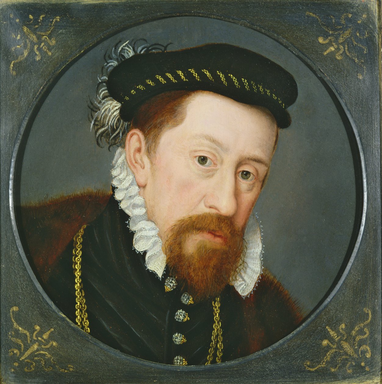 Portret księcia Montmorency (1493-1567) autorstwa François Clouet