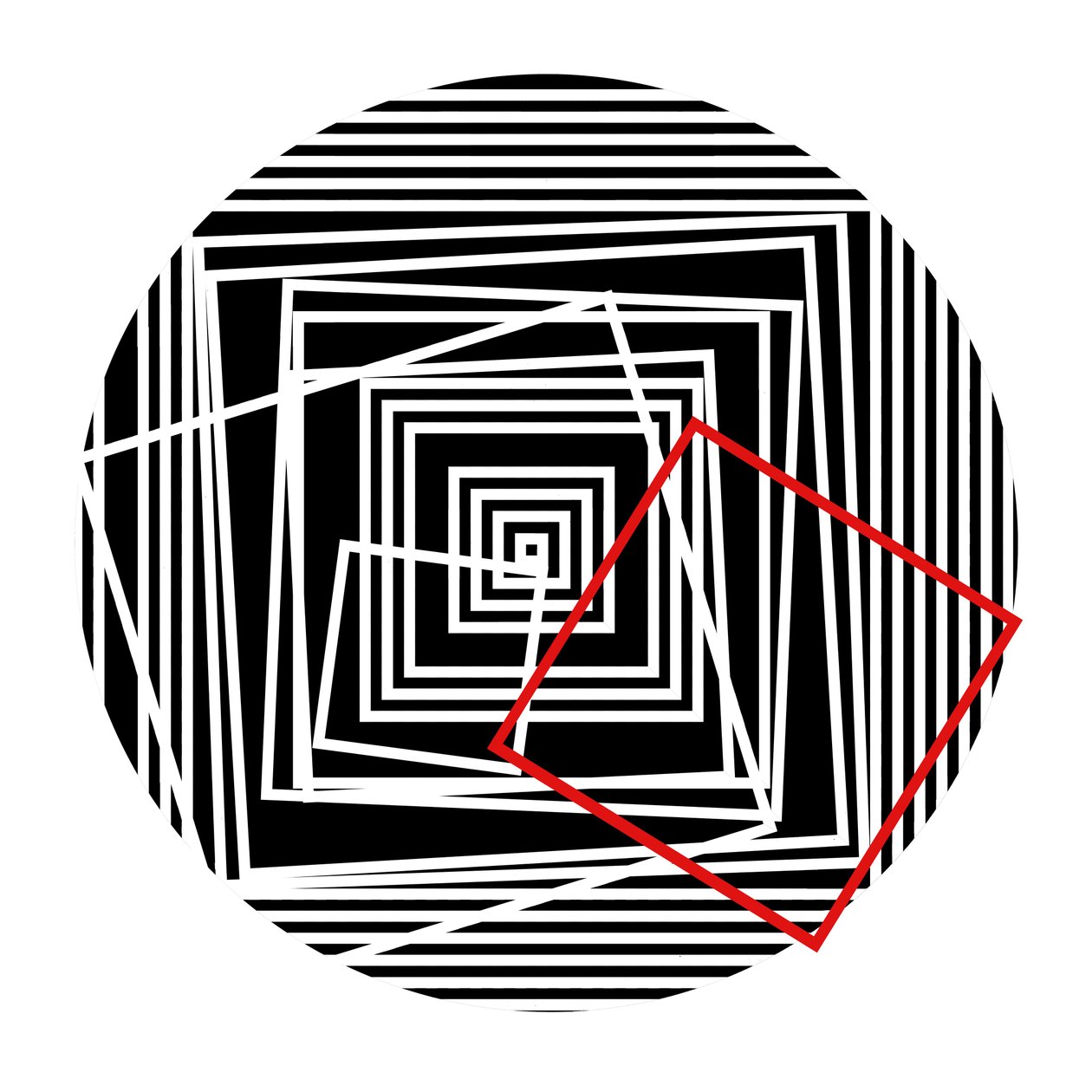 Ziemia, 2015, Sitodruk autorstwa Francois Domain