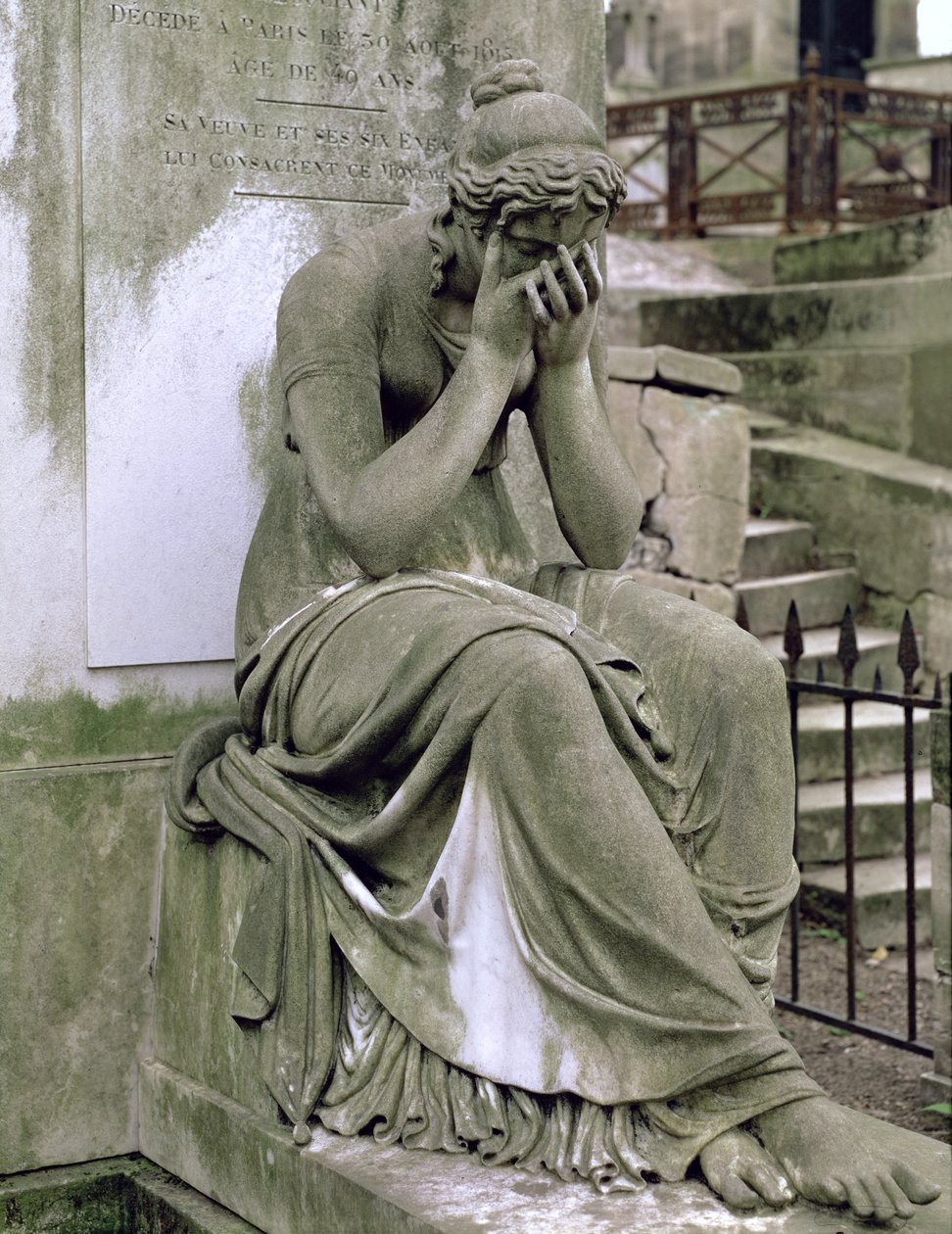 Figura żalu, z grobu Pierre