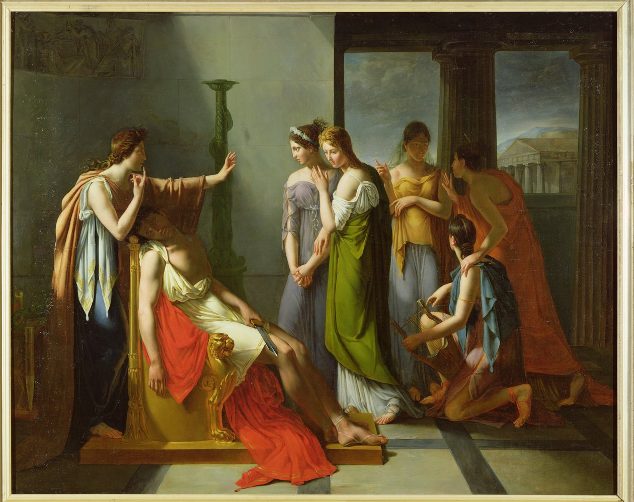 Sen Orestesa autorstwa Francois Dubois