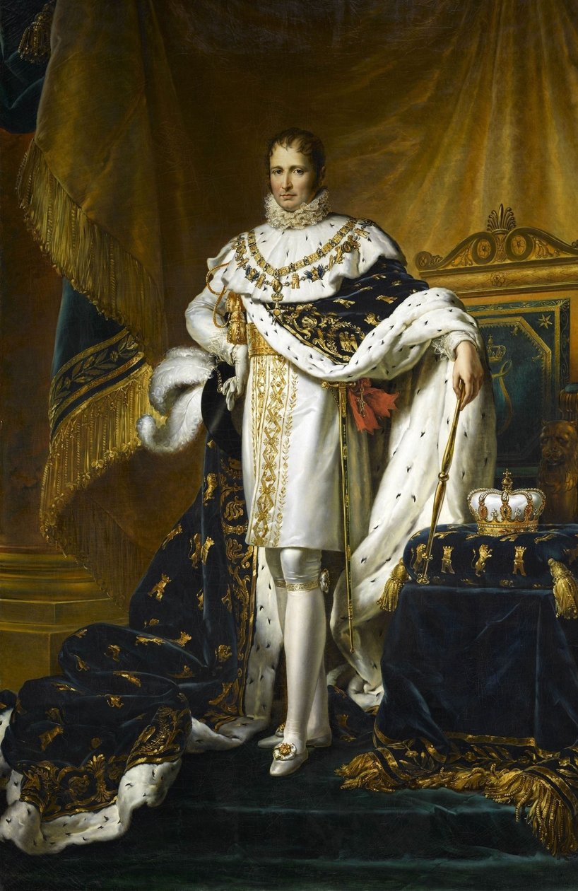 Józef Bonaparte jako król Hiszpanii autorstwa Baron François Pascal Simon Gérard