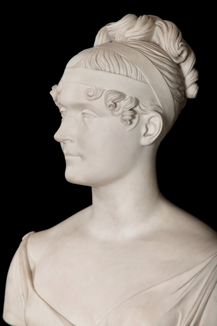 Popiersie cesarzowej Józefiny (biskwit z Sevres) (detal) (zob. także 698746) autorstwa Francois Joseph Bosio
