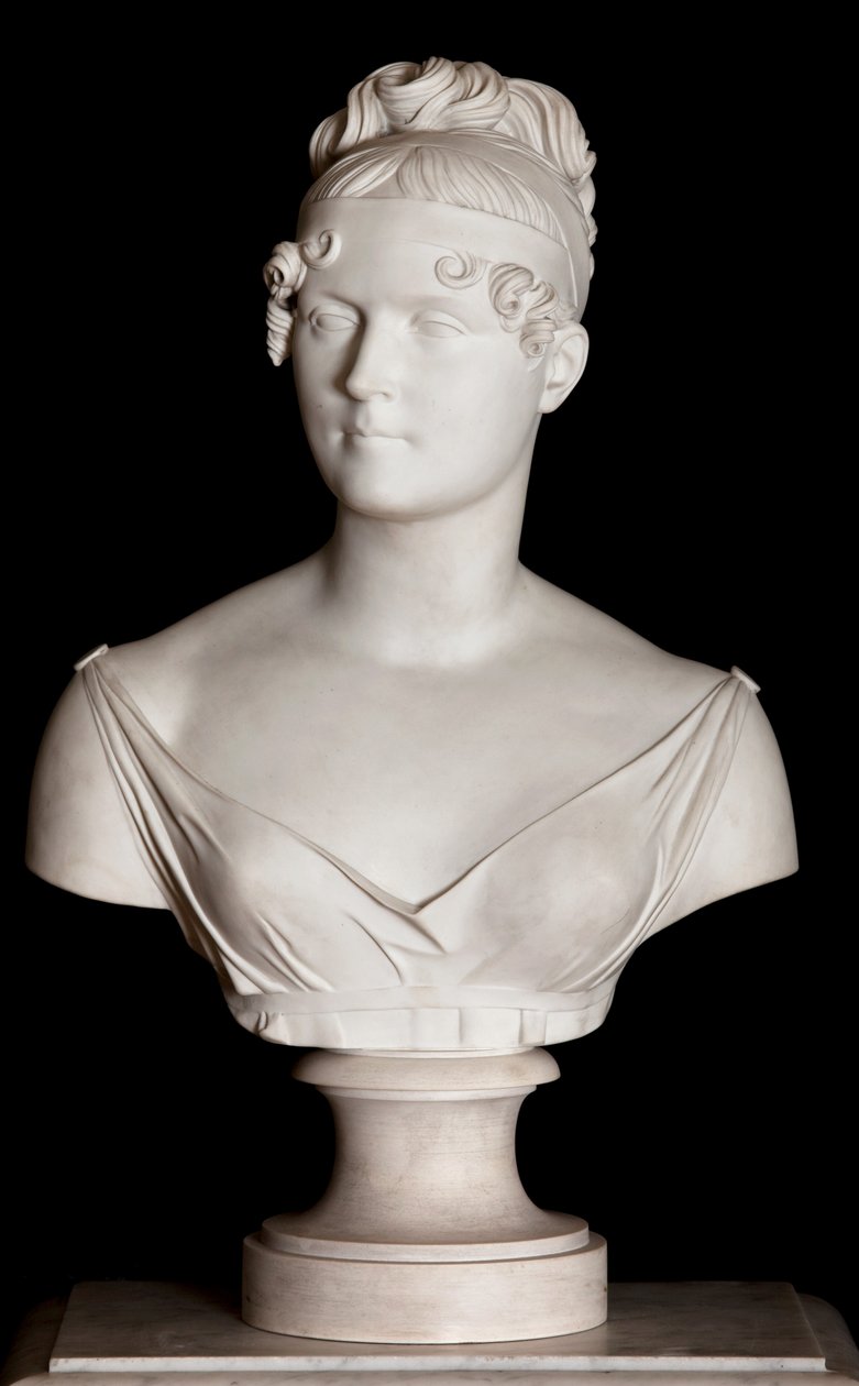 Popiersie cesarzowej Józefiny (herbatnik Sevres) (patrz także 698747) autorstwa Francois Joseph Bosio
