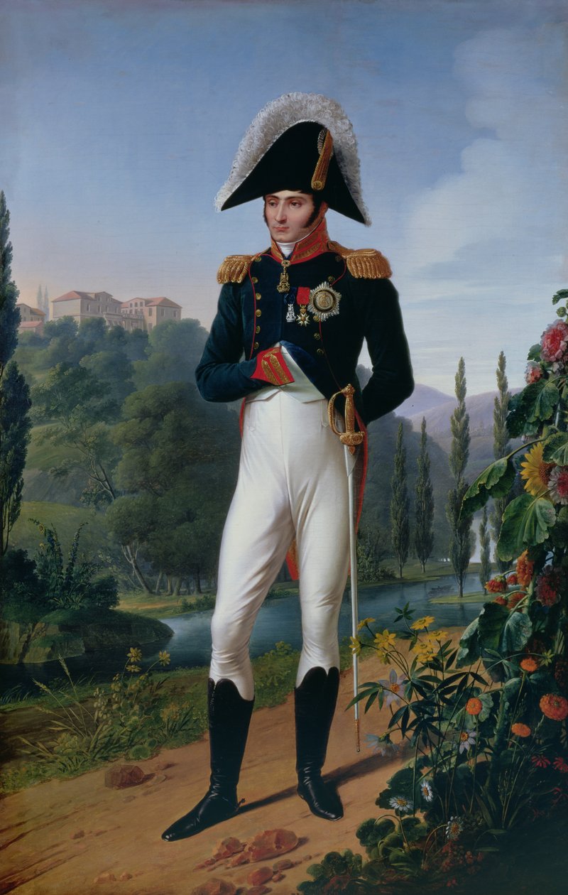 Portret Jerome Bonaparte (1784-1860) autorstwa Francois Josephe Kinson