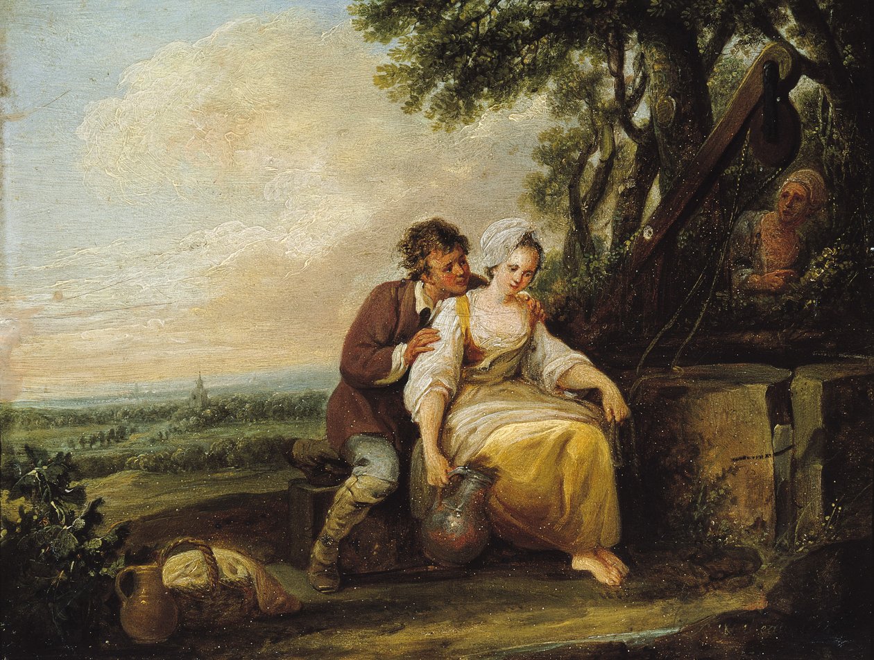 Scena Galante, 1774 autorstwa Francois Louis Joseph Watteau