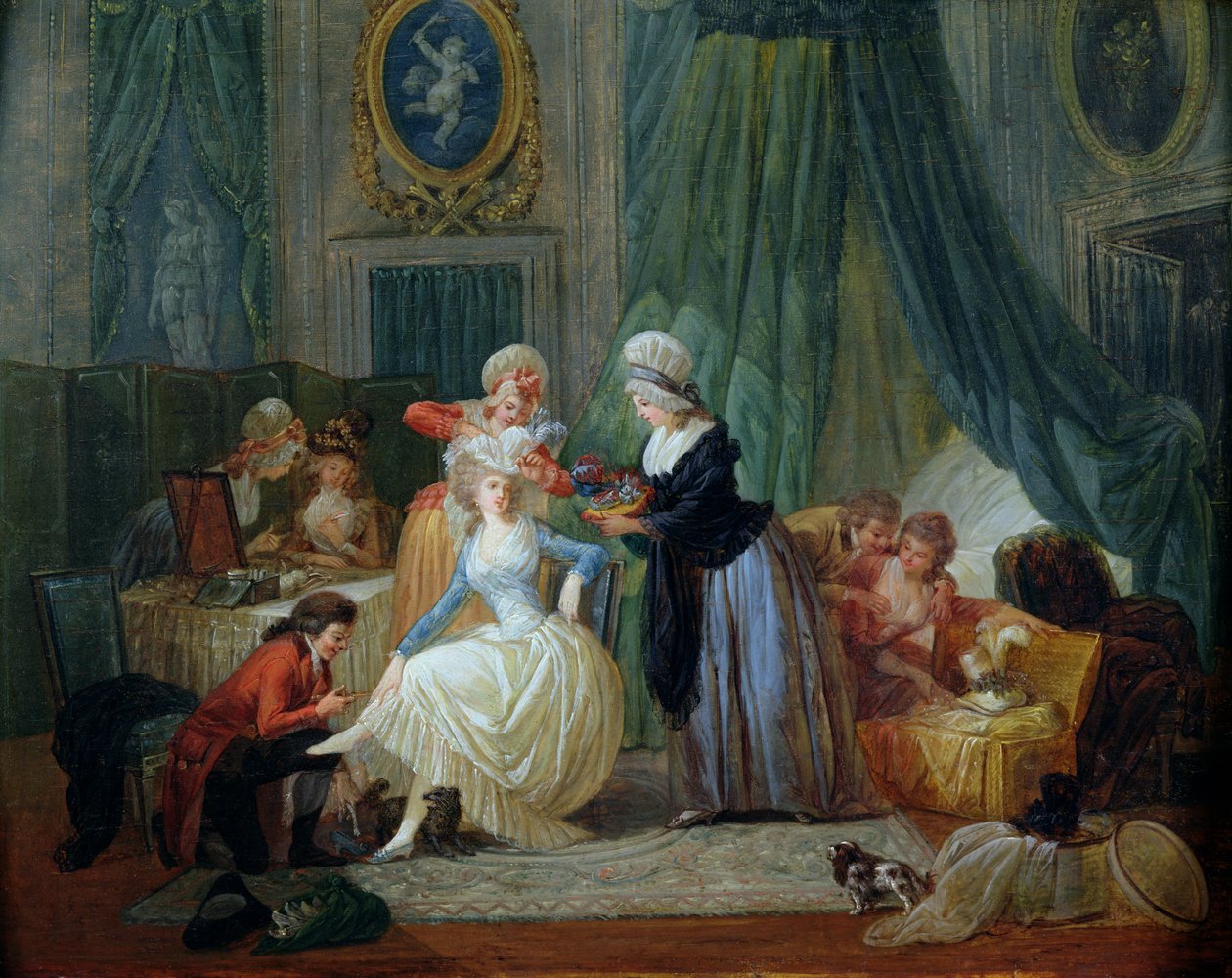 Toaleta autorstwa Francois Louis Joseph Watteau