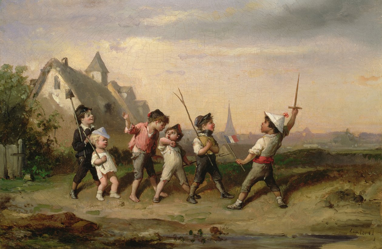 Nowi rekruci, XIX wiek autorstwa Francois Louis Lenfant