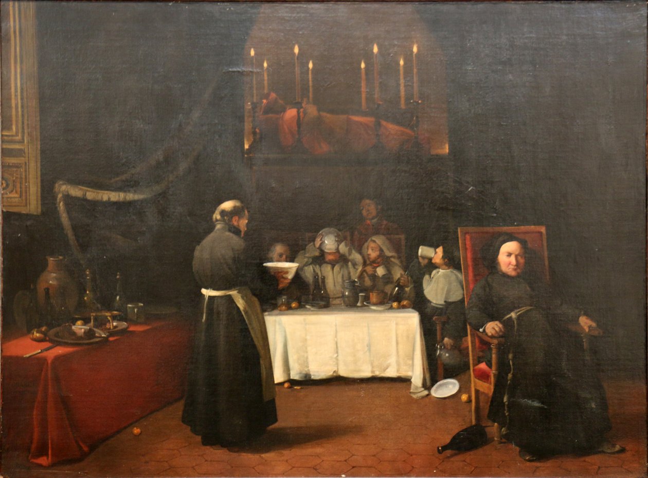 Czuwanie pogrzebowe autorstwa Francois Marius Granet