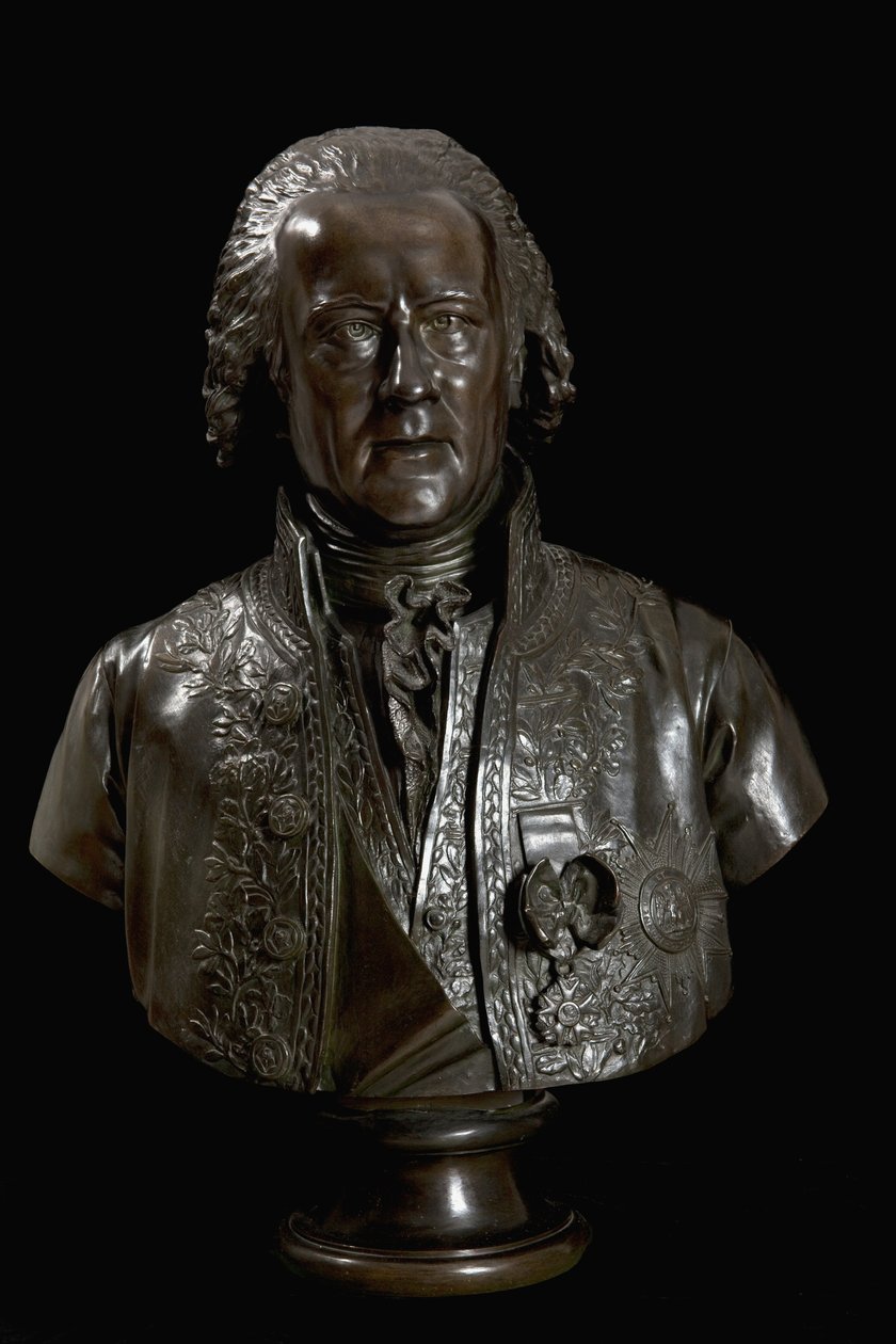 Popiersie Jean-Etienne-Marie Portalis (brąz) autorstwa Francois Masson