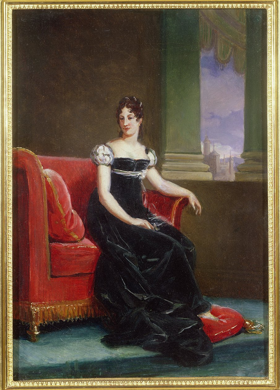 Desiree Clary (1777-1860) królowa Szwecji autorstwa Baron François Pascal Simon Gérard