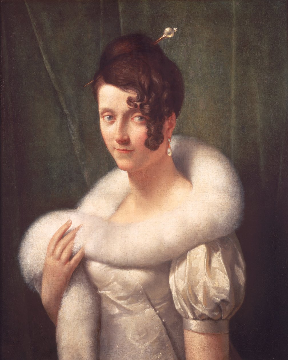 Portret kobiety ze spinką do włosów autorstwa Baron François Pascal Simon Gérard