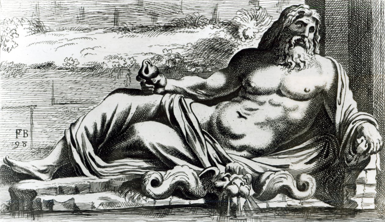 Neptun, ok. 1653 autorstwa Francois Perrier
