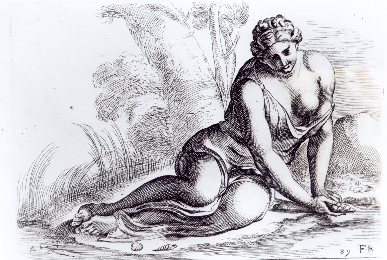 Wenus w ogrodach Borghese, c.1653 autorstwa Francois Perrier