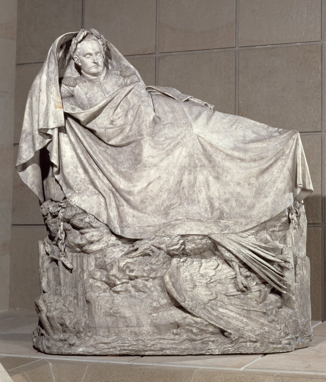 Napoleona (1769-1821) Przebudzenie do nieśmiertelności, 1846 (marmur) autorstwa Francois Rude