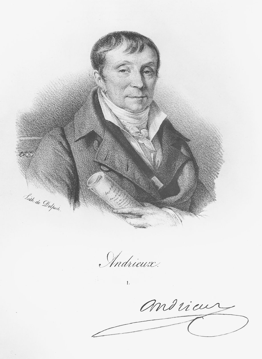 Francois Andrieux autorstwa Francois Seraphin Delpech