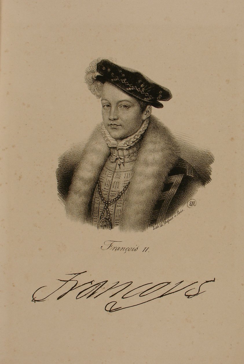 Franciszek II (1544-60) autorstwa Francois Seraphin Delpech