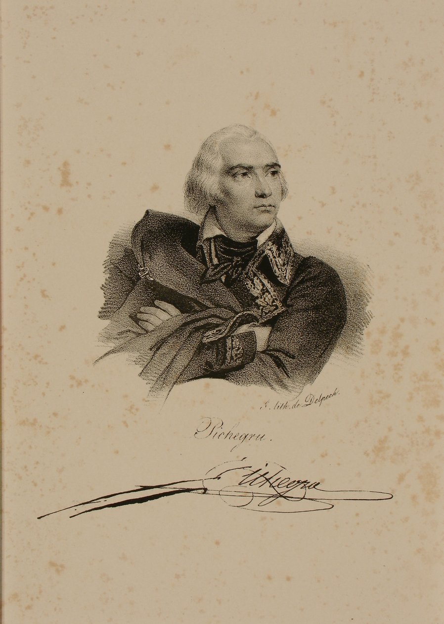 Generał Charles Pichegru (1761-1804) autorstwa Francois Seraphin Delpech