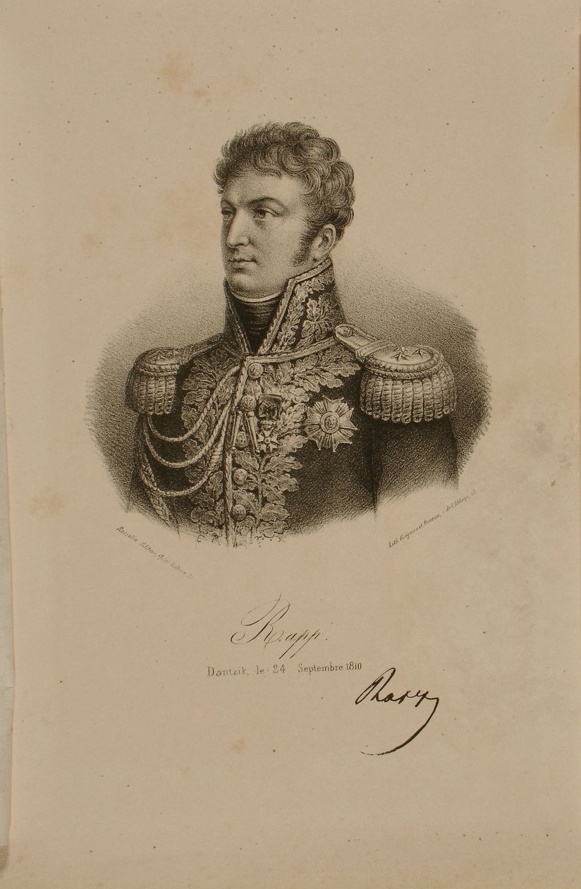Generał Jean Rapp (1771-1821) autorstwa Francois Seraphin Delpech
