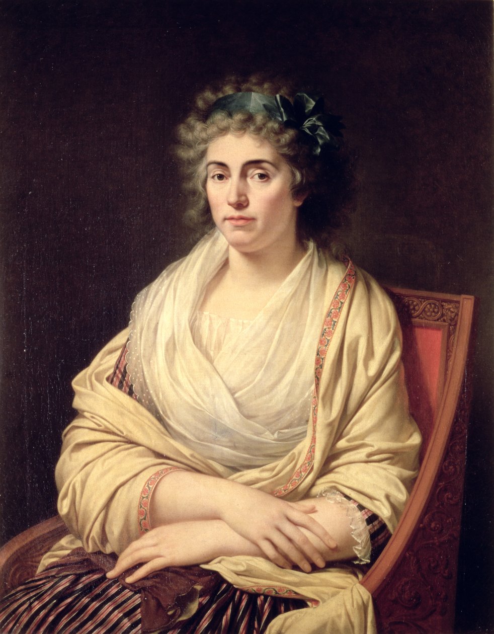 Louise Maximilienne Caroline, hrabina Albany (1752-1824) autorstwa Francois Xavier Fabre