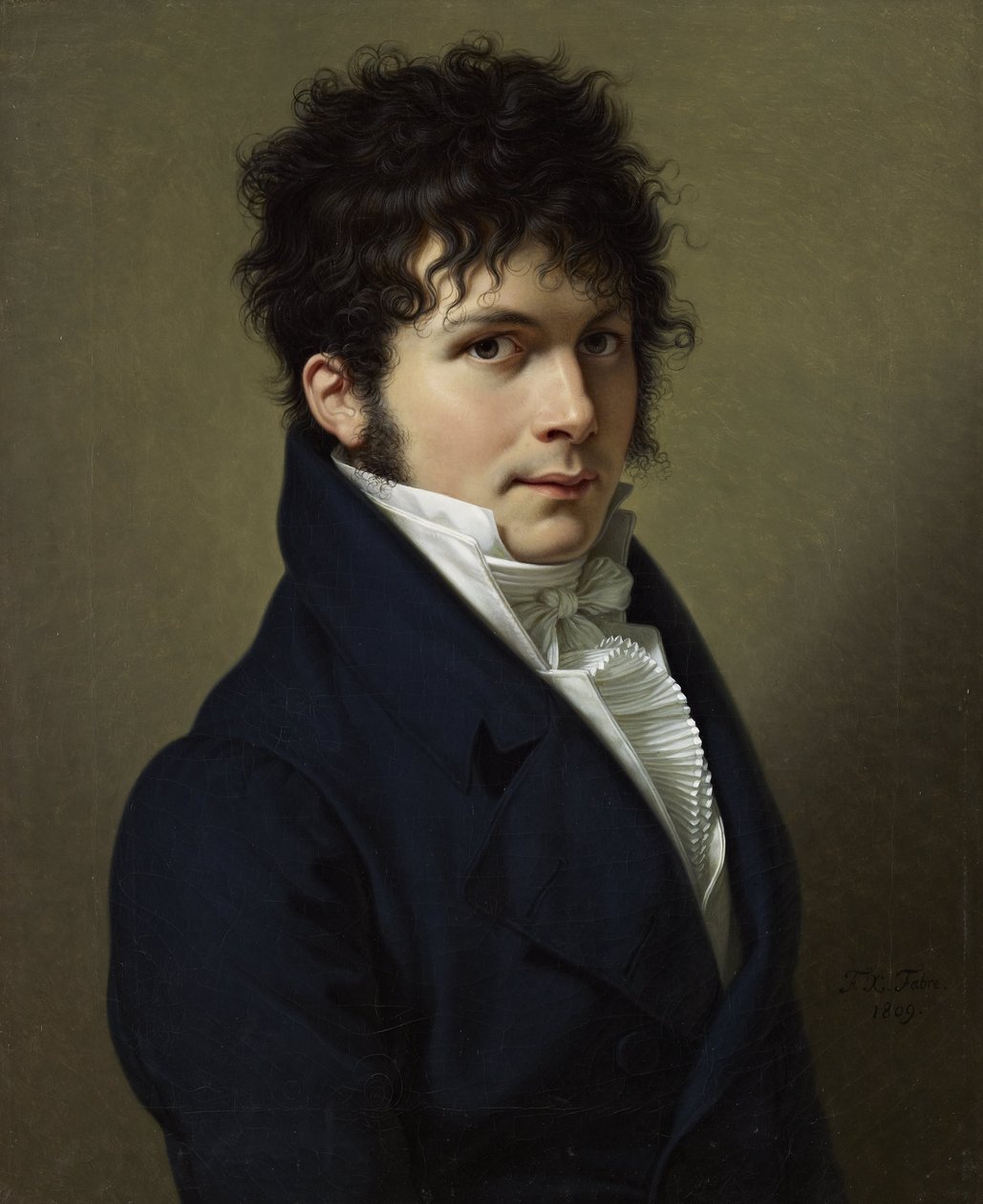 Portret mężczyzny autorstwa Francois Xavier Fabre
