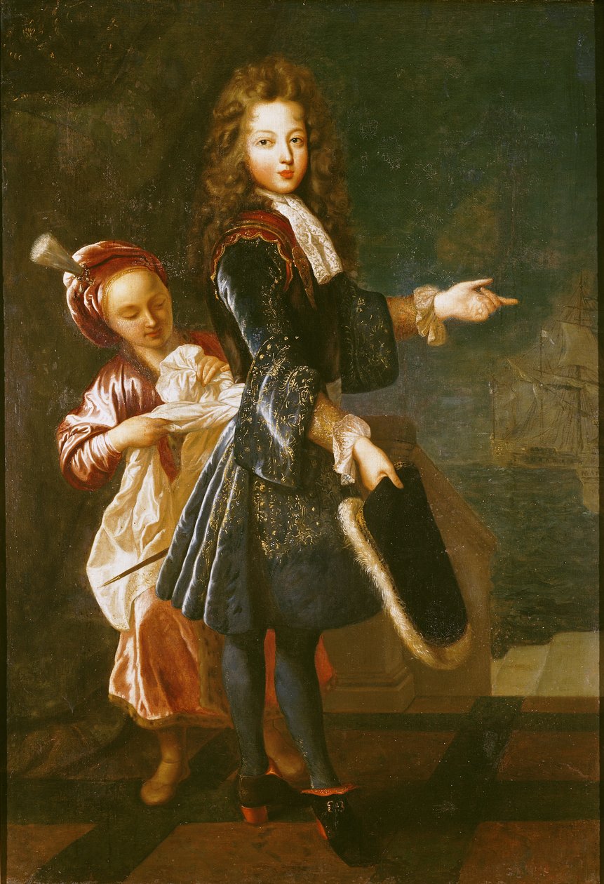 Portret Louisa-Alexandre de Bourbon (1678-1737) hrabiego Tuluzy autorstwa Jean François de Troy