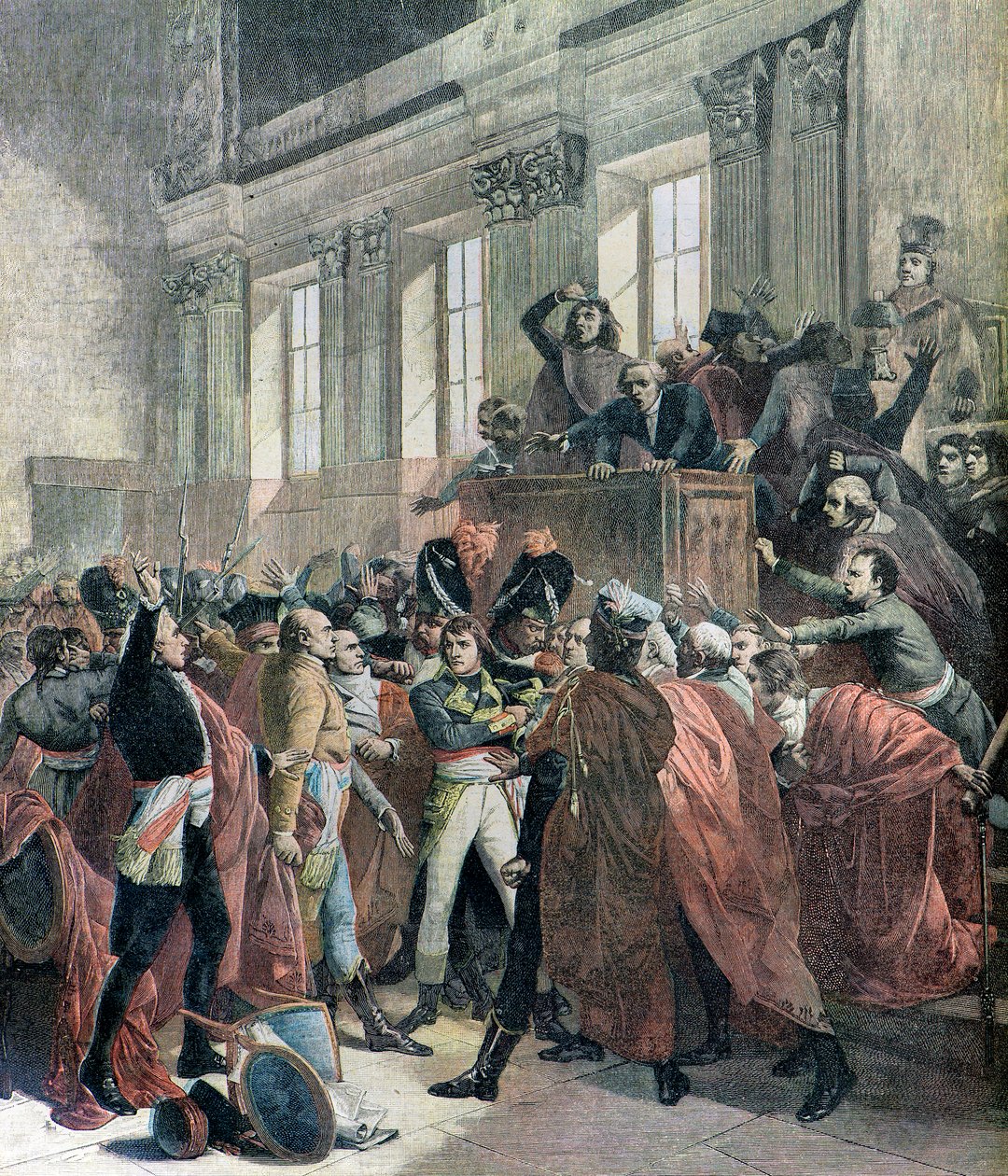 Bonaparte wzięty na celownik autorstwa Francois (after) Bouchot