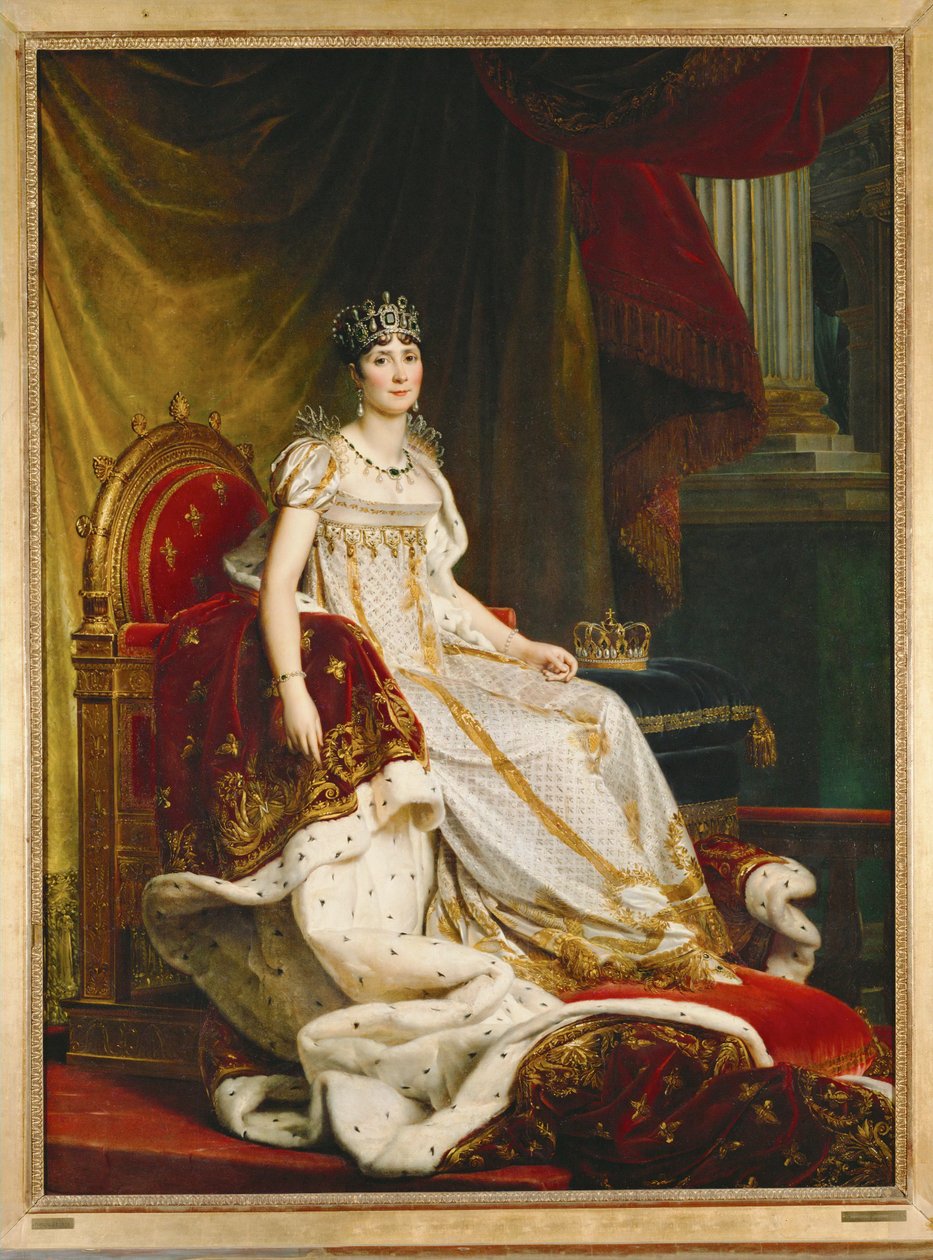 Józefina Beauharnais, cesarzowa, pierwsza żona cesarza Napoleona I ... autorstwa Francois (school of) Gerard
