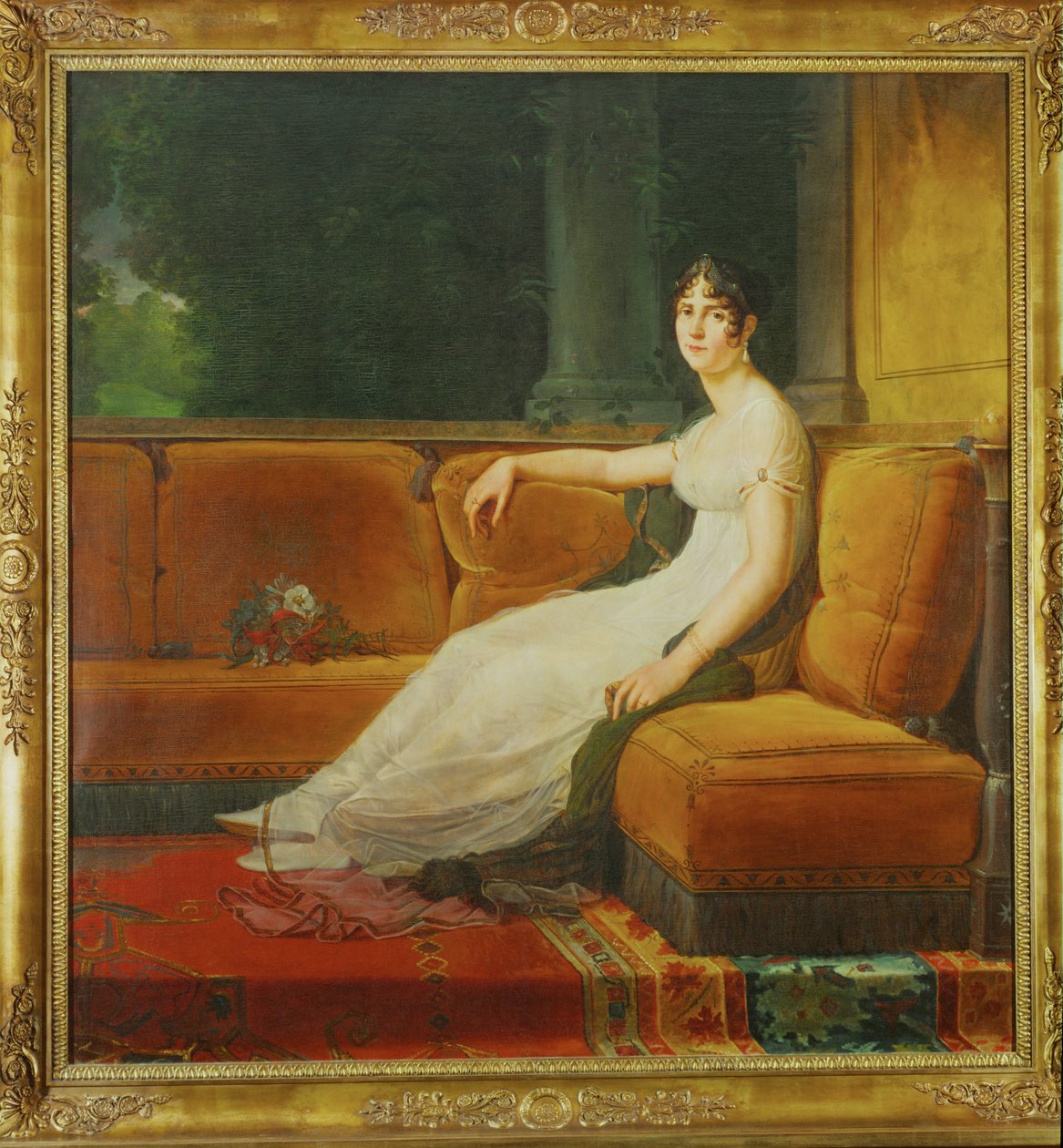 Józefina Beauharnais, cesarzowa, pierwsza żona cesarza Napoleona I ... autorstwa Francois (school of) Gerard