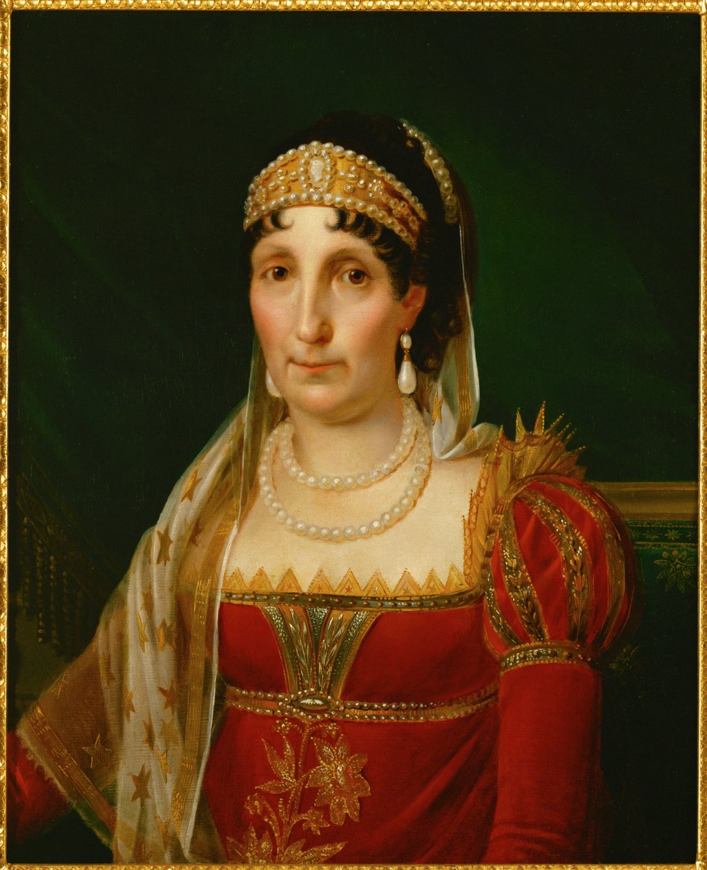 Laetizia Ramolino-Bonaparte, Madame Mere, matka Napoleona Bonaparte ... autorstwa Francois (school of) Gerard