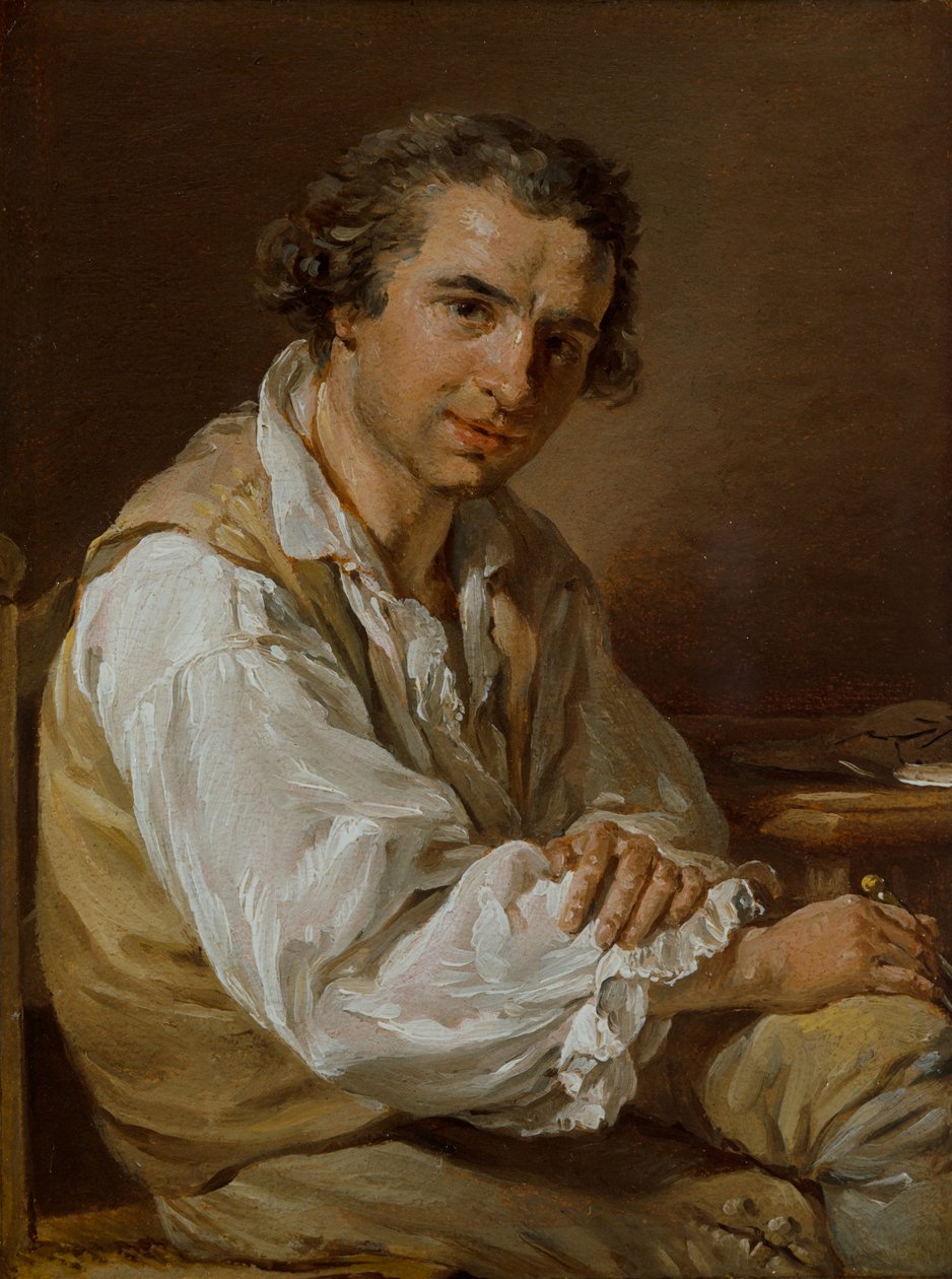 Portret architekta autorstwa François André Vincent