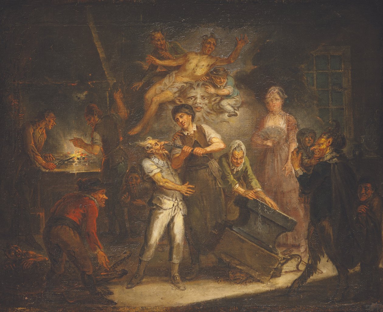Fantastyczna scena autorstwa Francois Aubert