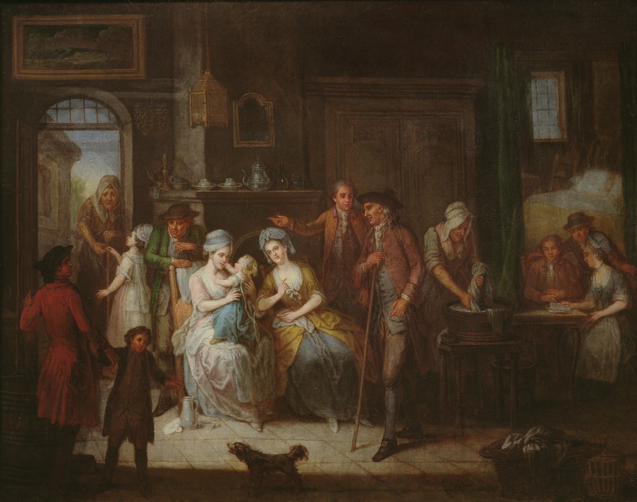 Scena wewnętrzna autorstwa Francois Aubert