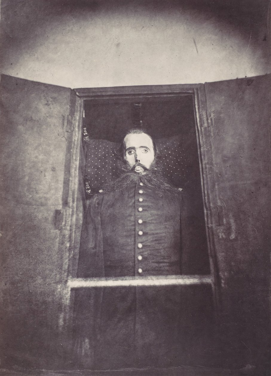 [Zwłoki cesarza Maksymiliana I z Meksyku], 1867. autorstwa Francois Aubert