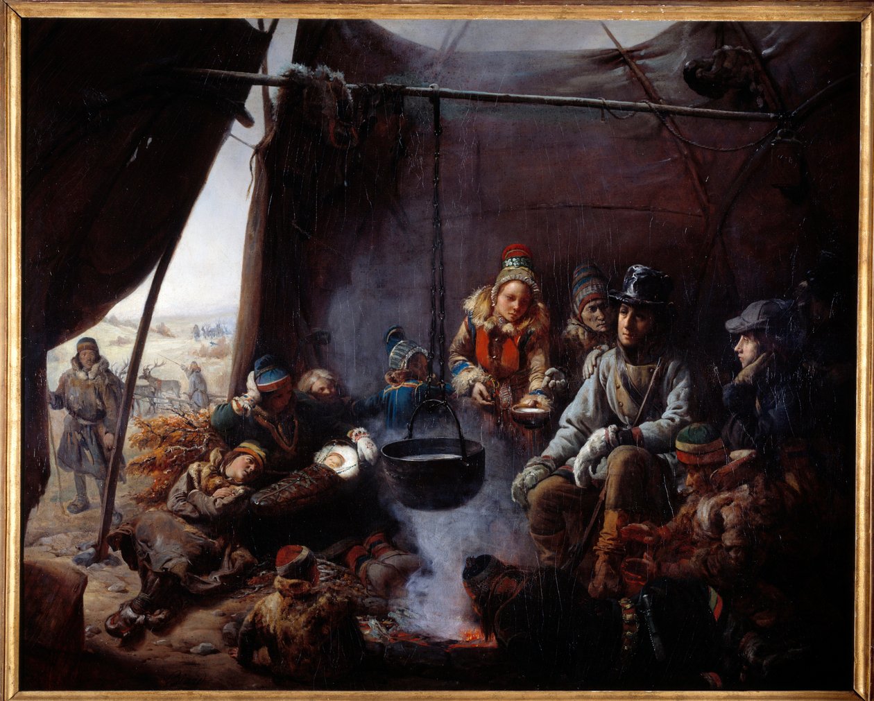 Ludwik Filip, książę Orleanu (który został królem Ludwikiem Filipem 1st) autorstwa François Auguste Biard