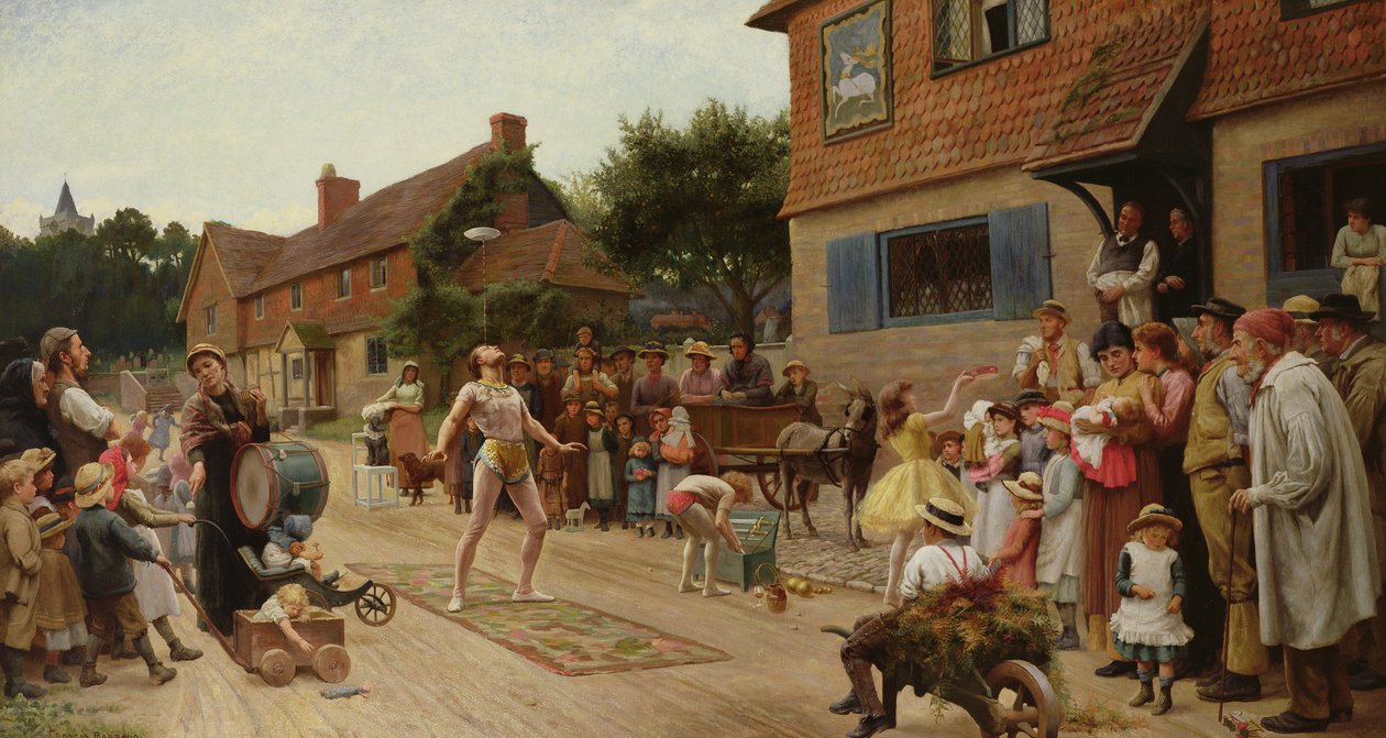 Wędrowny pokaz autorstwa Francois Barraud