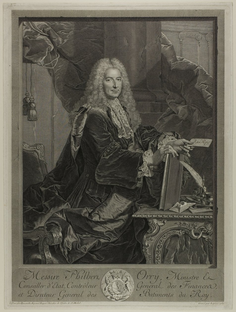 Portret Philiberta Orreya autorstwa Francois Bernard Lepicie