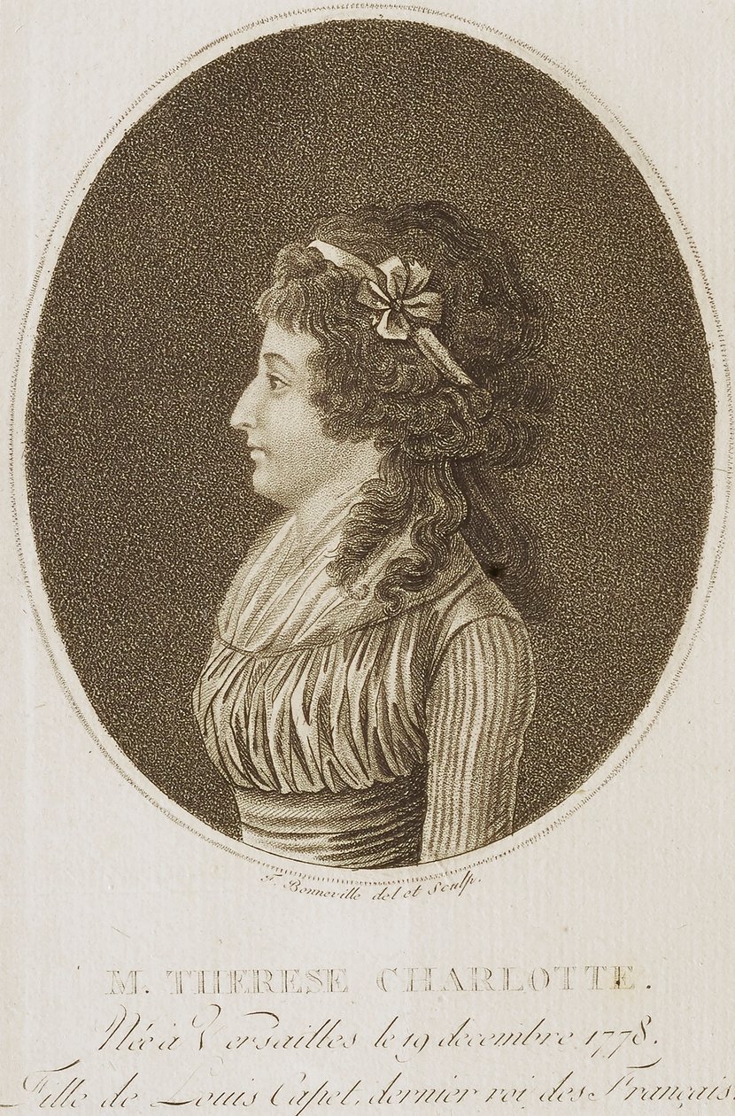 M. Therese Charlotte autorstwa Francois Bonneville