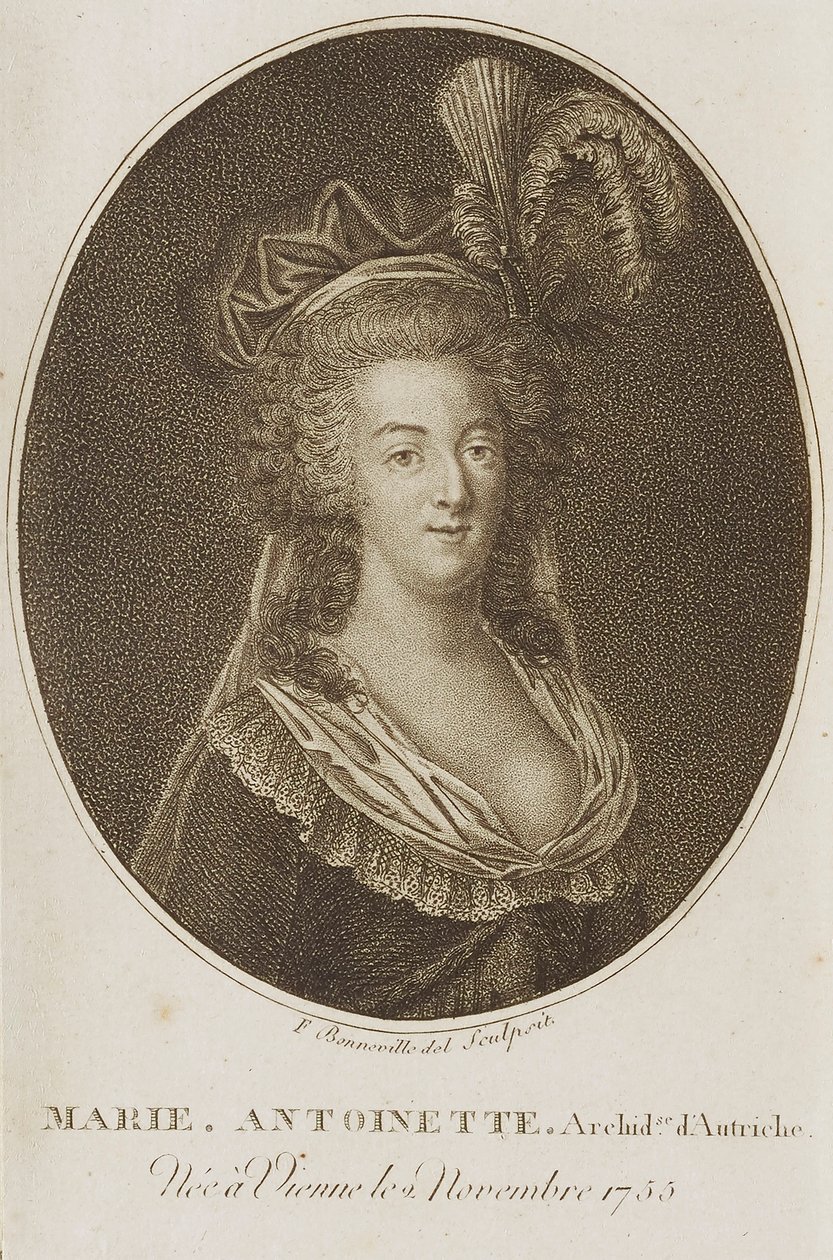 Maria Antonina autorstwa Francois Bonneville