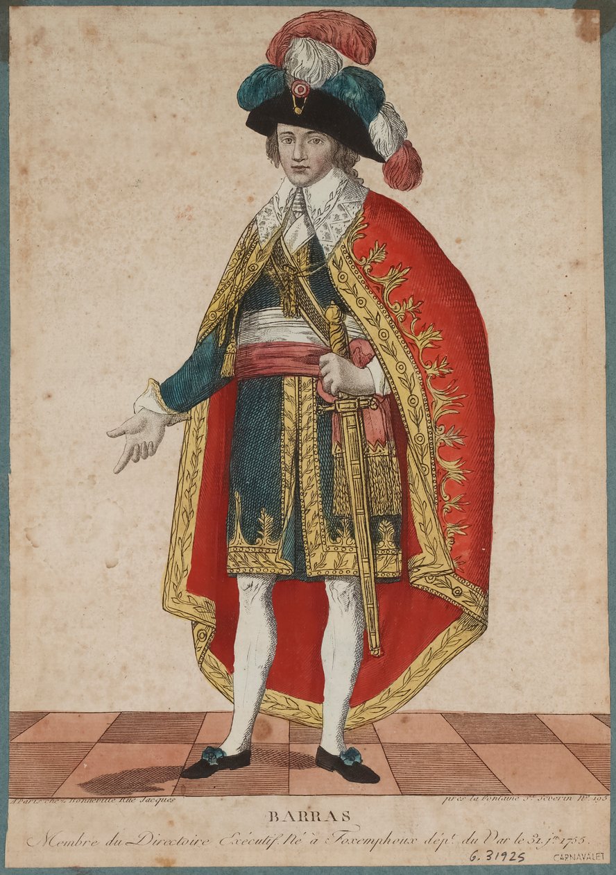 Portret Paula de Barrasa 1755-1829, c. 1795. autorstwa Francois Bonneville