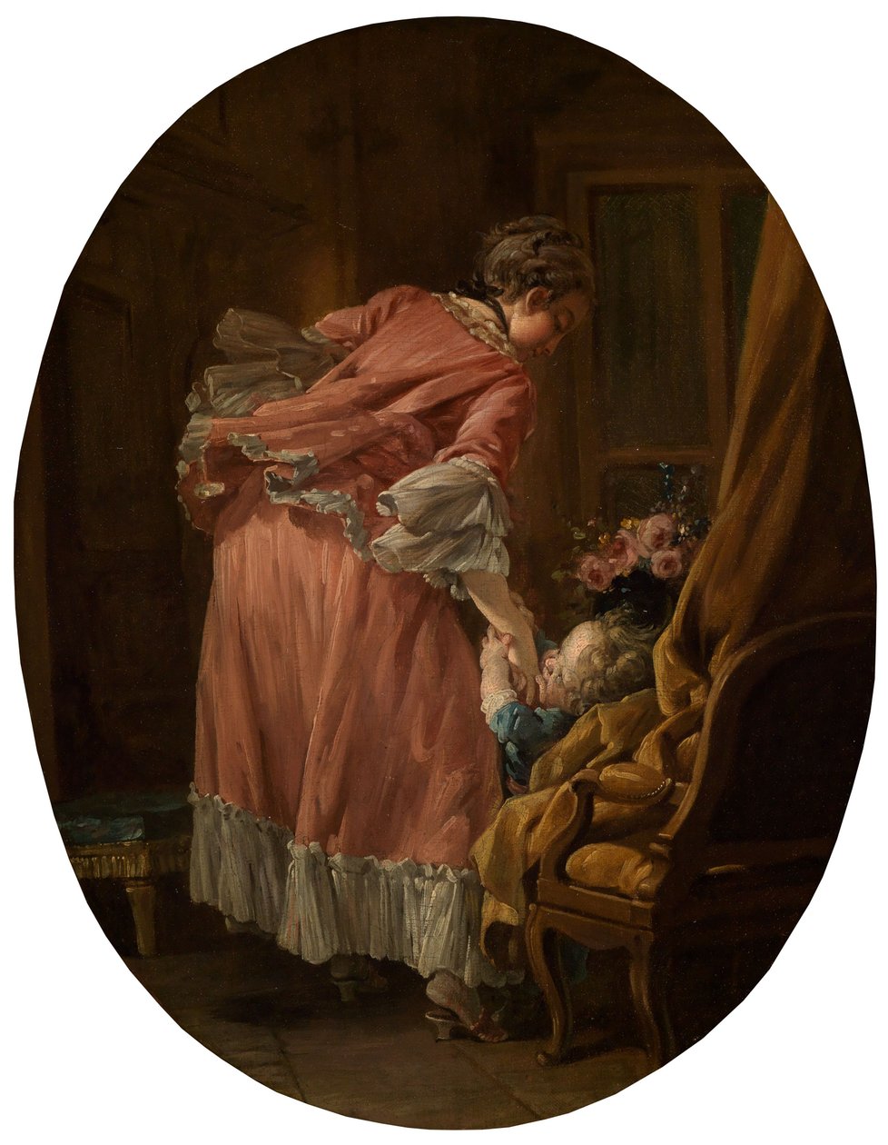 Zniechęcone dziecko autorstwa François Boucher